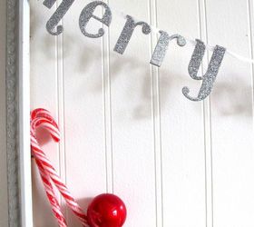 create very simple christmas garland, christmas decorations, seasonal holiday decor
