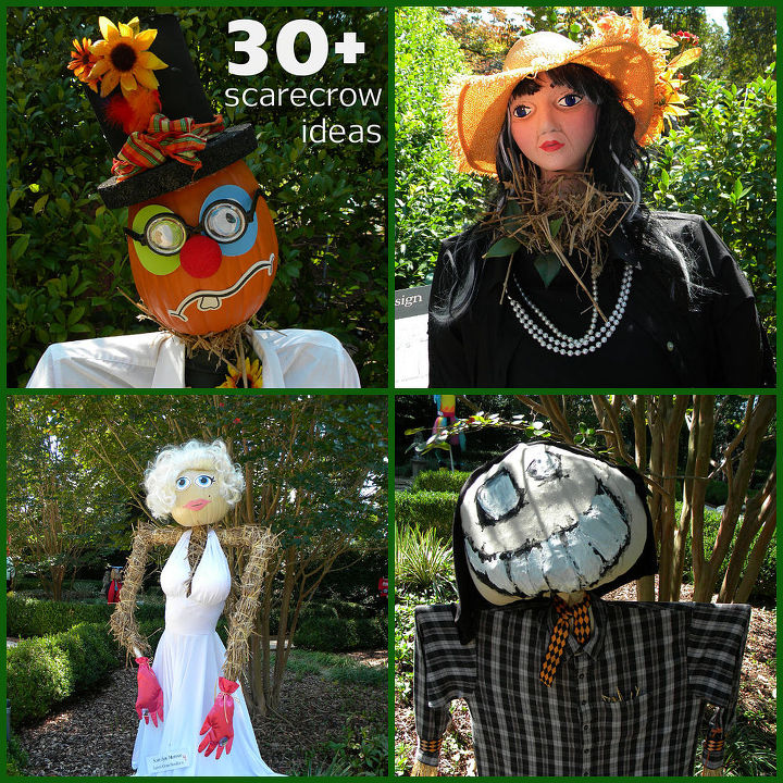 30 scarecrow ideas, gardening, outdoor living