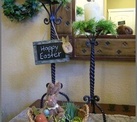 spring easter decorating, easter decorations, seasonal holiday d cor