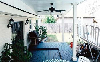 This is a patio an deck that I built on my 1st house.