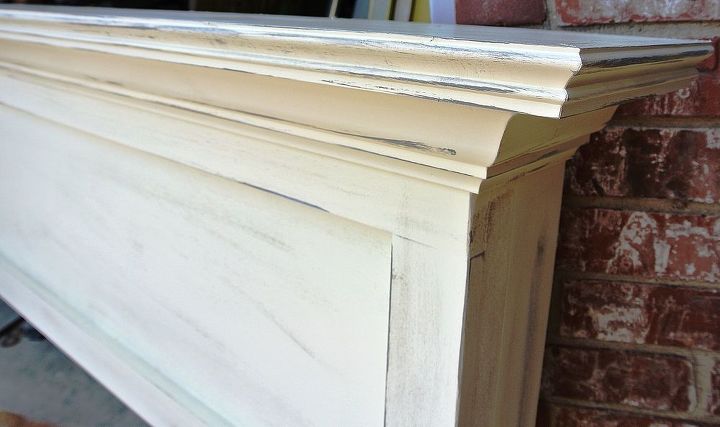 2 low profile faux distressed headboard, painted furniture, woodworking projects