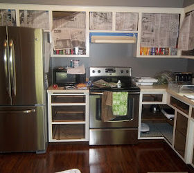 kitchen makeover, home decor, kitchen design, New floor appliances and paint