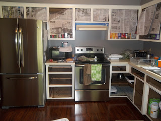 kitchen makeover, home decor, kitchen design, New floor appliances and paint