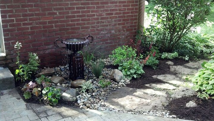new water feature urn, outdoor living, ponds water features, And Voila The finished product