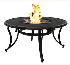 how long will a mid range outdoor fire pit table last me i was informed that powder, outdoor living, patio
