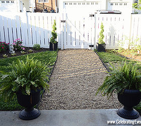 tips tutorial for installing a pea gravel garden path, gardening, landscape