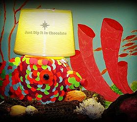 diy tide pods rainbow fish lamp, crafts, lighting, I have a happy kid and so would you if you decide to give this recycling project a try