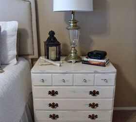 my husband s nightstand gets a second makeover, painted furniture