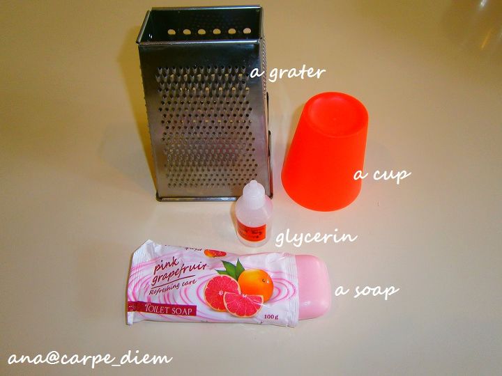 diy homemade liquid soap, cleaning tips, this is all you need