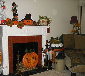 my fall and inside decorating for halloween, halloween decorations, seasonal holiday d cor