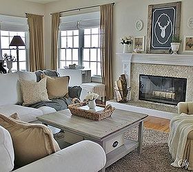 Family Room Reveal-Thrifty, Pretty & Functional