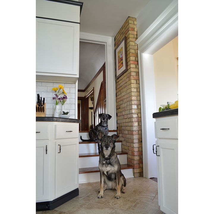 sarah s big kitchen renovation an adventure 18 months in the making, diy, home decor, home improvement, how to, kitchen design, The old chimney newly exposed