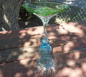 upcycled glass projects, repurposing upcycling, Jewelry Catcher