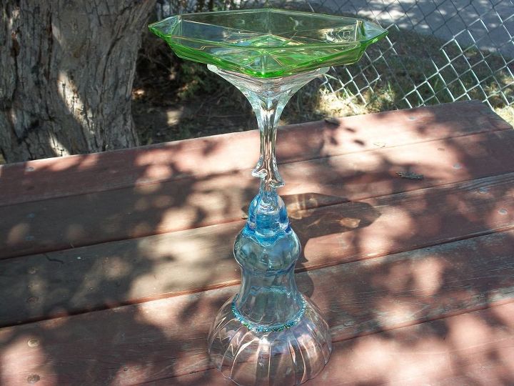 upcycled glass projects, repurposing upcycling, Jewelry Catcher