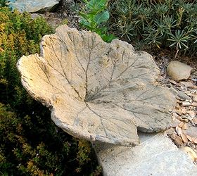 leaf casting a rhubarb leaf, crafts, outdoor living, Easy and fun leaf casting
