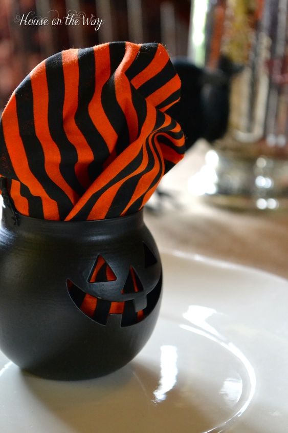 spooky halloween party decor, crafts, halloween decorations, seasonal holiday decor, You can use a variety of Halloween candle holders for your guest take home gifts