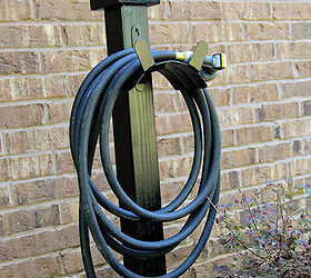 water hose holder for the garden diy, diy, how to, outdoor living, plumbing, Garden Hose Holder