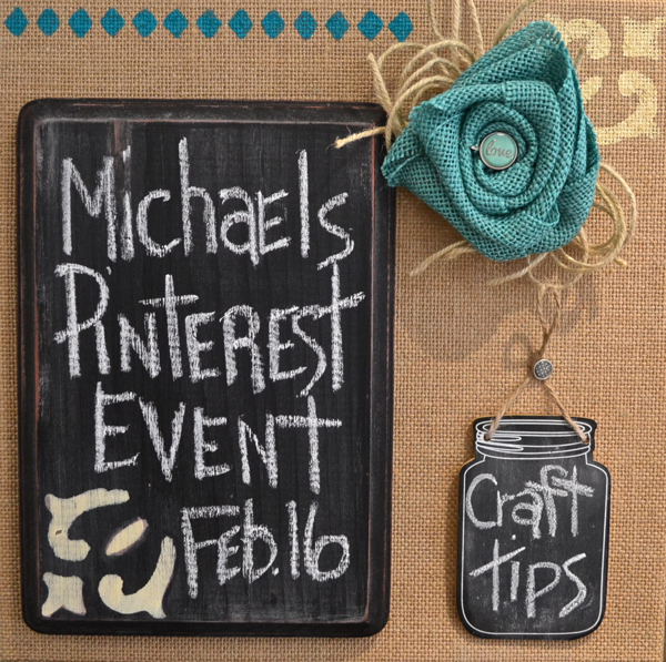 michaels and hometalk pinterest event, chalkboard paint, crafts, Michaels Hometalk Pinterest Event Feb 16 1 4pm at a Michaels Store near you