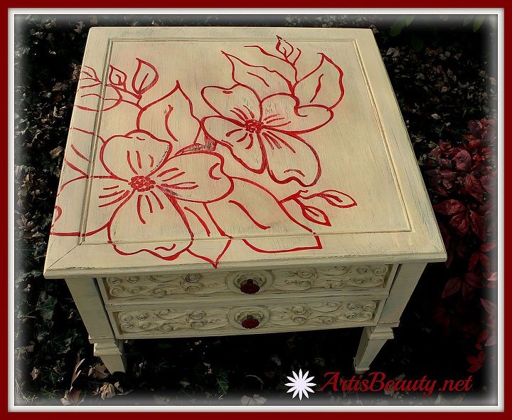 come check out the latest dogwood table makeover from dilapidated to beautiful, home decor, painted furniture