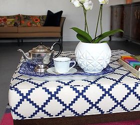 ottoman how to make build and upholster and ottoman, crafts, painted furniture