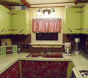 trailer kitchen renovation, home decor, kitchen design, Ahhhh Much better