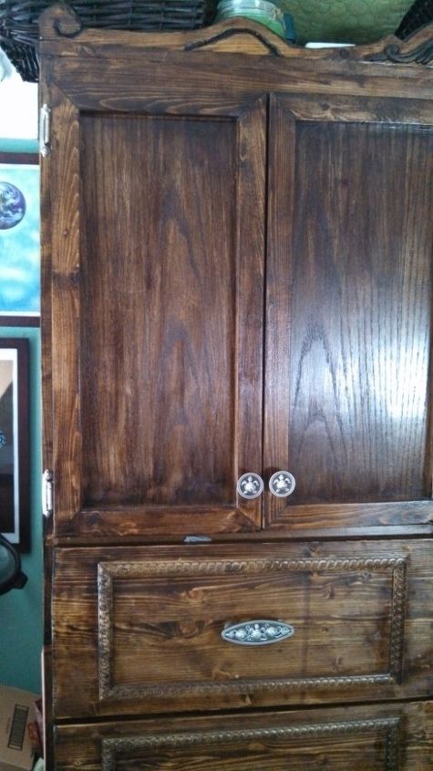 The cabinet doors: I decided on a framed door, making the frames from 1x2” pine and backing with ¼” plywood but the options are endless. Some might prefer solid wood doors. Just make sure you account for the hinges when building your doors, or else you might be cutting them down or remaking them to fit.