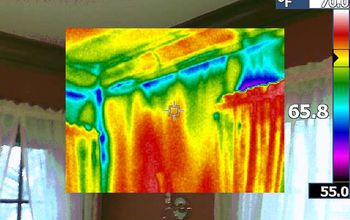 Recent infrared scan of a newly renovated room.