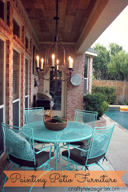 painted patio furniture, outdoor furniture, outdoor living, painted furniture