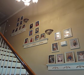 what to do with all those baby school pictures, home decor
