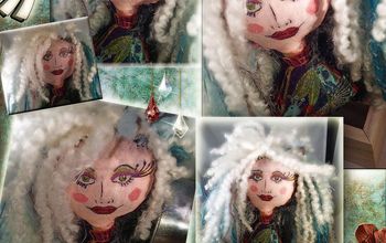 making your own WILD N WHIMSY ART DOLLS
