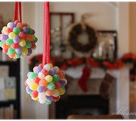 adorable gum drop pomander ornaments, christmas decorations, crafts, seasonal holiday decor