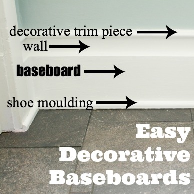 easy decorative baseboards, diy, how to, wall decor, woodworking projects, Tutorial
