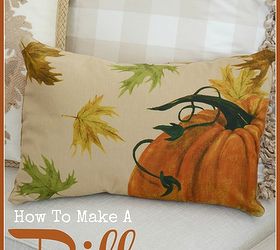 how to make a pillow from a placemat, crafts