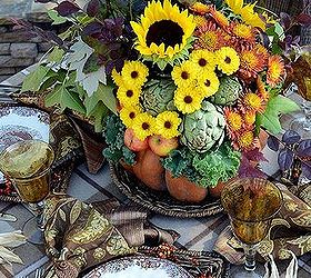 gathering together and a thanksgiving centerpiece, seasonal holiday d cor, thanksgiving decorations