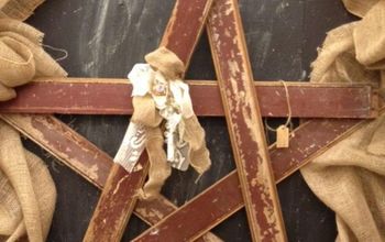 Making Wooden Stars With Reclaimed Wood
