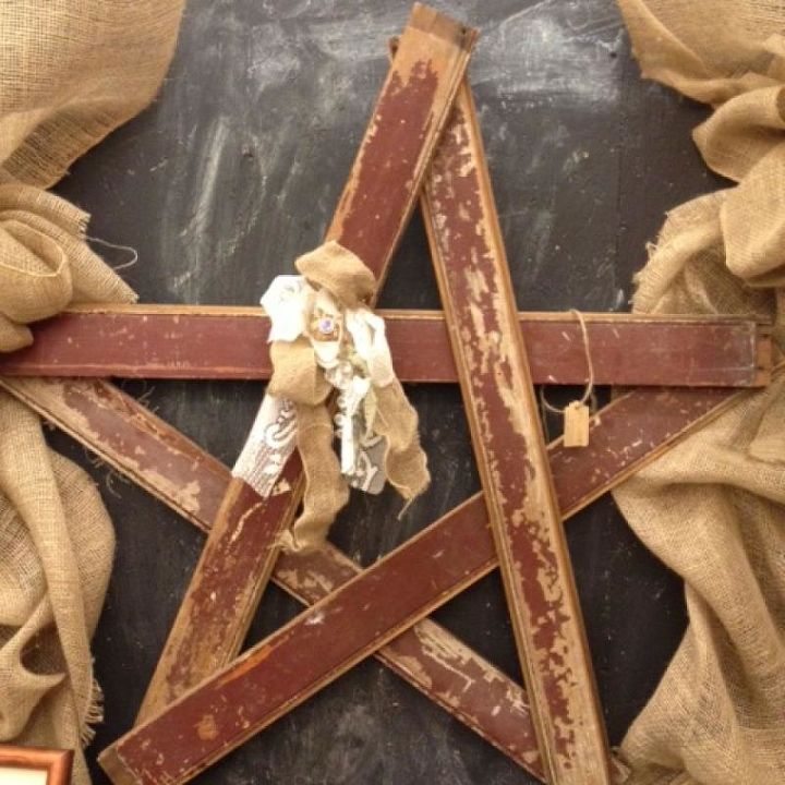 making wooden stars with reclaimed wood, diy, how to, woodworking projects