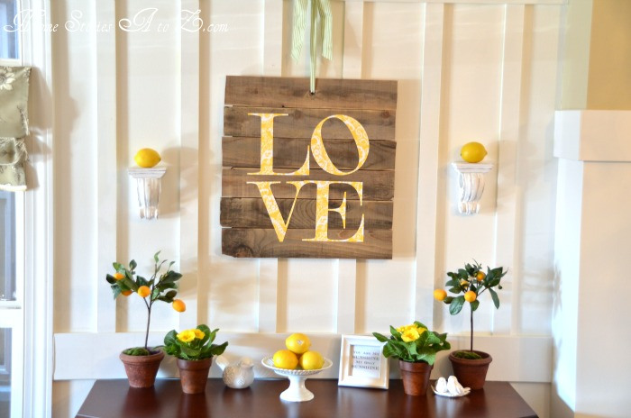 5 inspiring diy projects, crafts, home decor, How to Make an Easy Pallet Sign step by step tutorial via Home Stories A Z