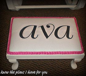 this is a rocker i made for my soon to be born cousin and her mom, home decor, painted furniture