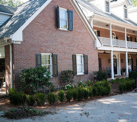 a few progress photos of a house we re currently working on in sandy springs the, gardening, landscape, outdoor living