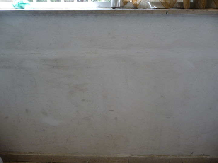 i posted a question a few weeks ago about painting concrete walls with dents and, concrete masonry, painting, before wall
