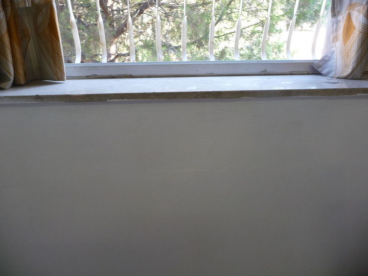 i posted a question a few weeks ago about painting concrete walls with dents and, concrete masonry, painting, wall after