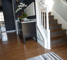 q stairs remodel, home decor, stairs, tiling, AFTER
