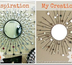 diy sunburst mirror from a candle holder, crafts, home decor, repurposing upcycling, Enjoy your beautiful creation for a fraction of the store costs