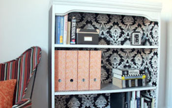 DIY Project of the Week - Wallpaper your furniture!