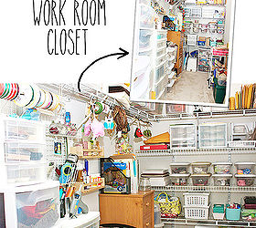 shabby chic craft room tour, craft rooms, home decor, shabby chic, storage ideas