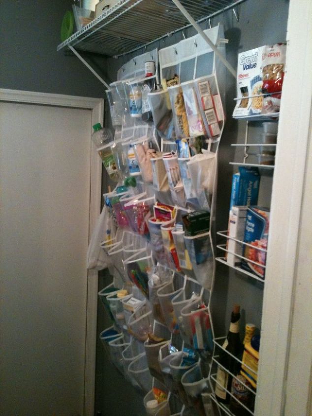 no pantry no problem, closet, repurposing upcycling, storage ideas