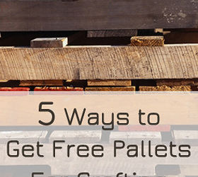 5 Ways to Get Free Pallets For Crafting Hometalk