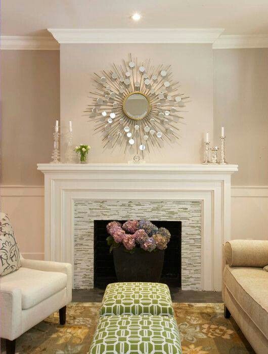 how to decorate a mantel shelf, fireplaces mantels, home decor, living room ideas, An elegant mantel shelf