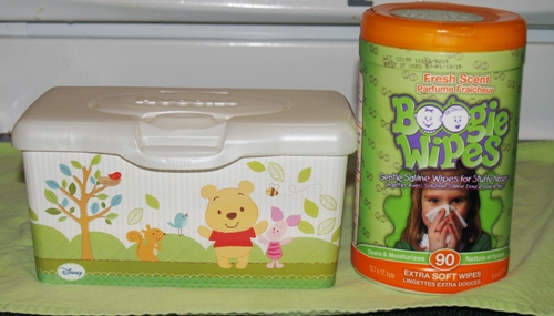 hiney and boogie wipes plastic container upcycle recycle, repurposing upcycling, How many of these do YOU have My daughter had many but did not want to clog the city dump with them