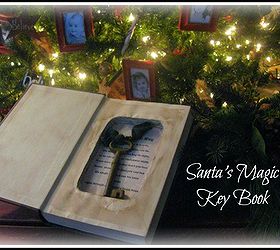 santa s magic key book, crafts, seasonal holiday decor